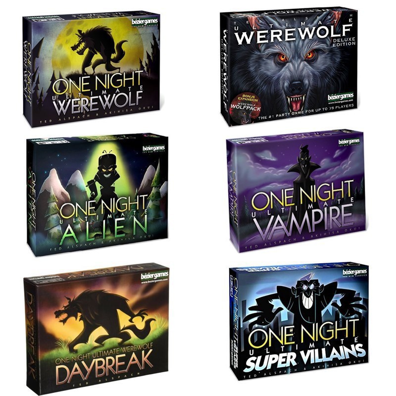 Board Game Werewolf - Permainan Pesta Satu Malam Manusia Serigala