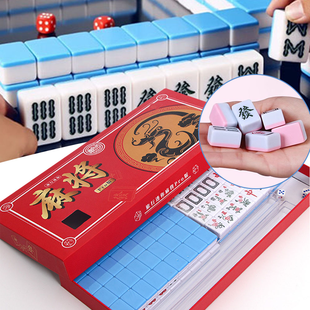 Board Game Review - Set Mahjong Mini Perjalanan Portabel Set