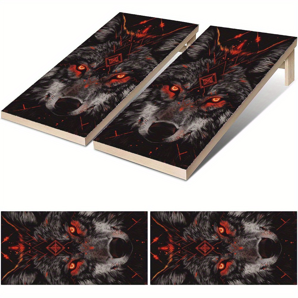 Board Game Inspiration - Papan Cornhole Anti Air Bertema Serigala