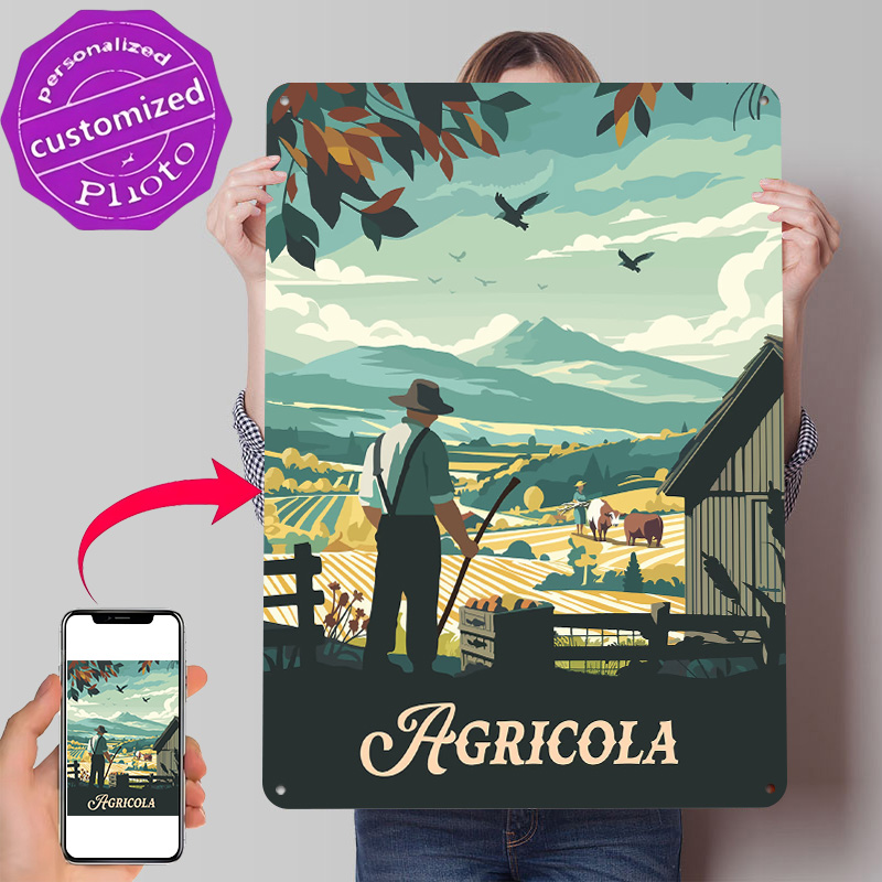 Board Game Inspiration - Poster Logam Tekstur 3D Ilustrasi Terinspirasi
