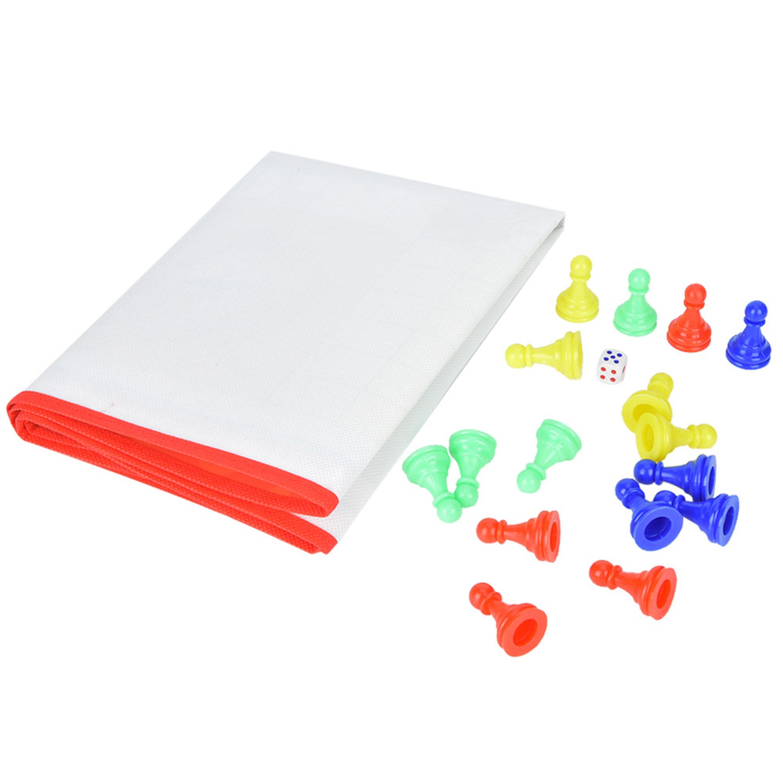 Board Game Ludo - Permainan Ular Tangga Tradisional Non Woven,