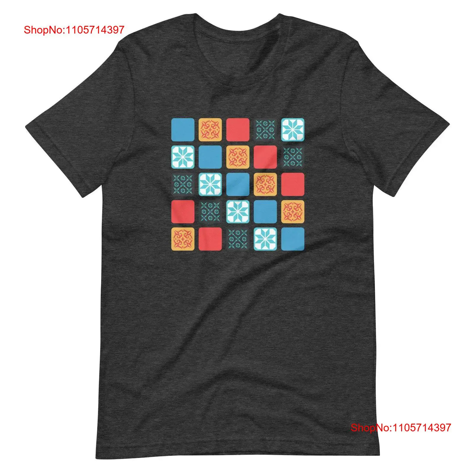 Board Game Azul - Kaos Azul T-Shirt Bermotif Permainan Papan,