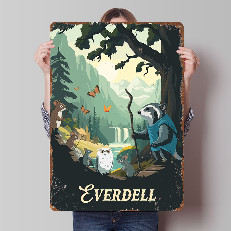 Board Game Inspiration - Poster Timah Terinspirasi Permainan Papan Everdell,