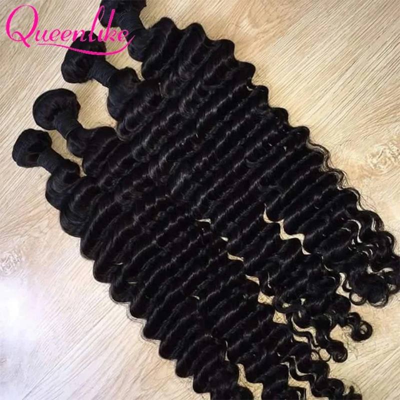 Board Game Queen - Queenlike bundel rambut manusia gelombang dalam