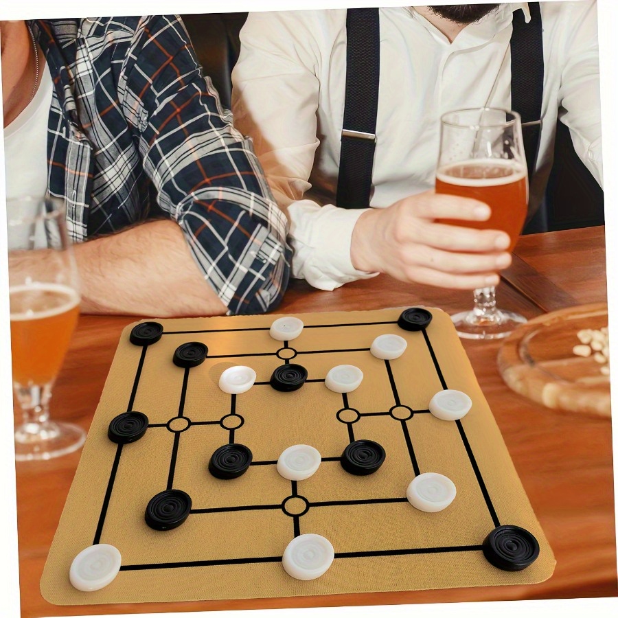 Board Game Ludo - 1pc Nine Mens Morris Board Game