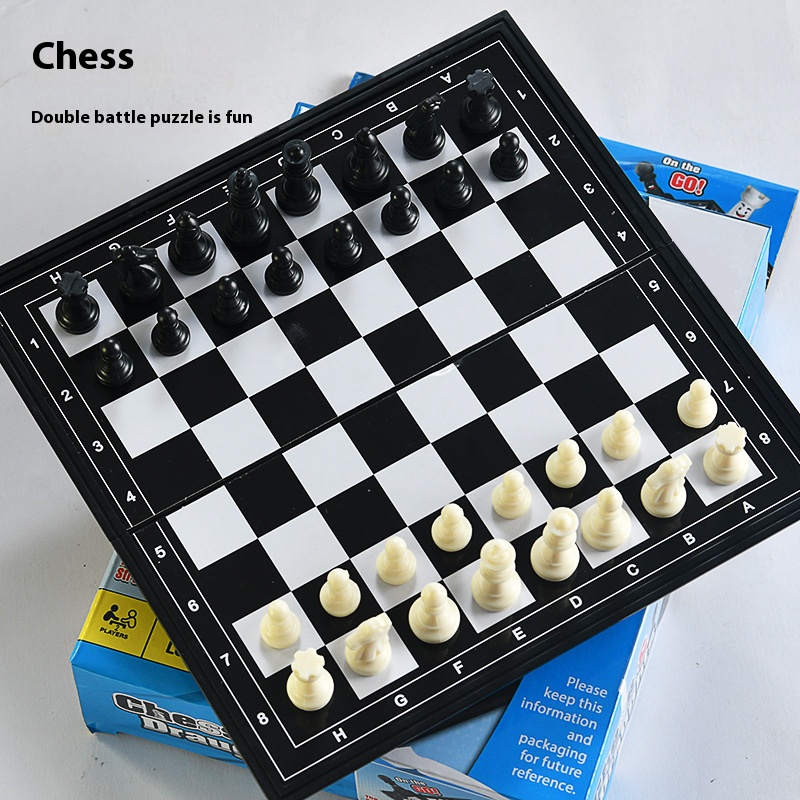 Board Game Ludo - Mainan papan lipat dua dalam satu,