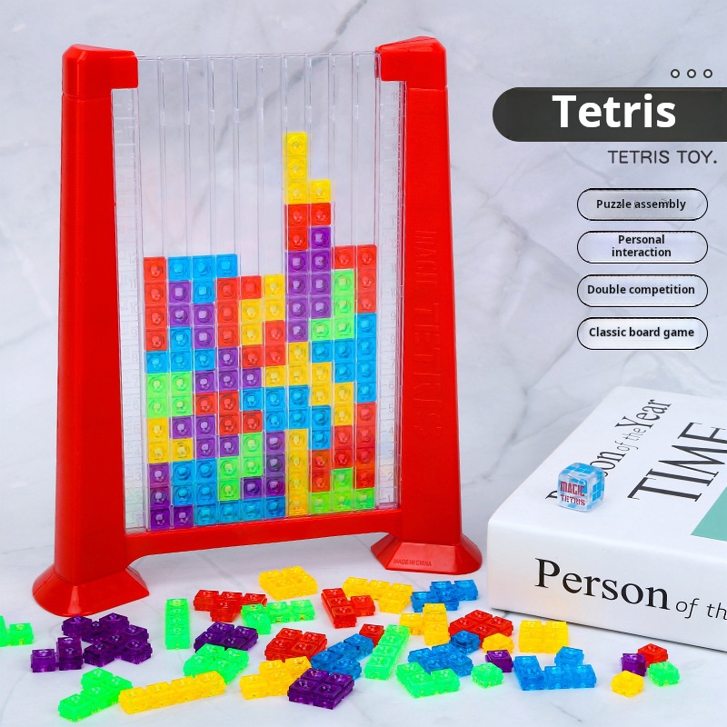 Mainan Tetris Kotak Acak Berbe - Board Game Review ulasan dan harga