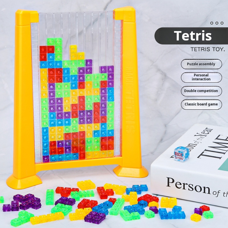 Mainan Tetris Kotak Acak Berbe - Board Game Review ulasan dan harga