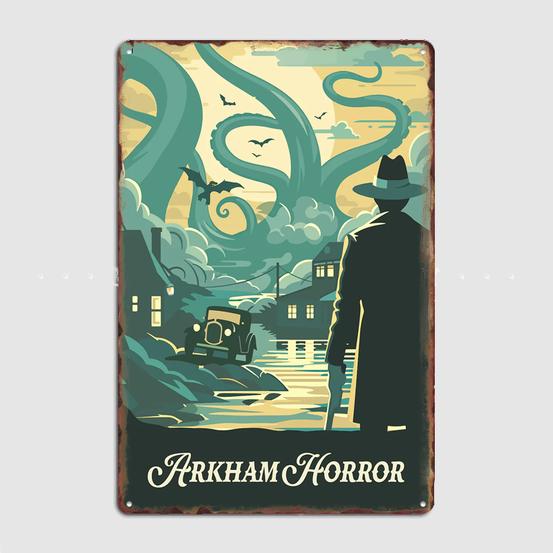 Poster Terinspirasi Arkham Hor - Board Game Inspiration ulasan dan harga