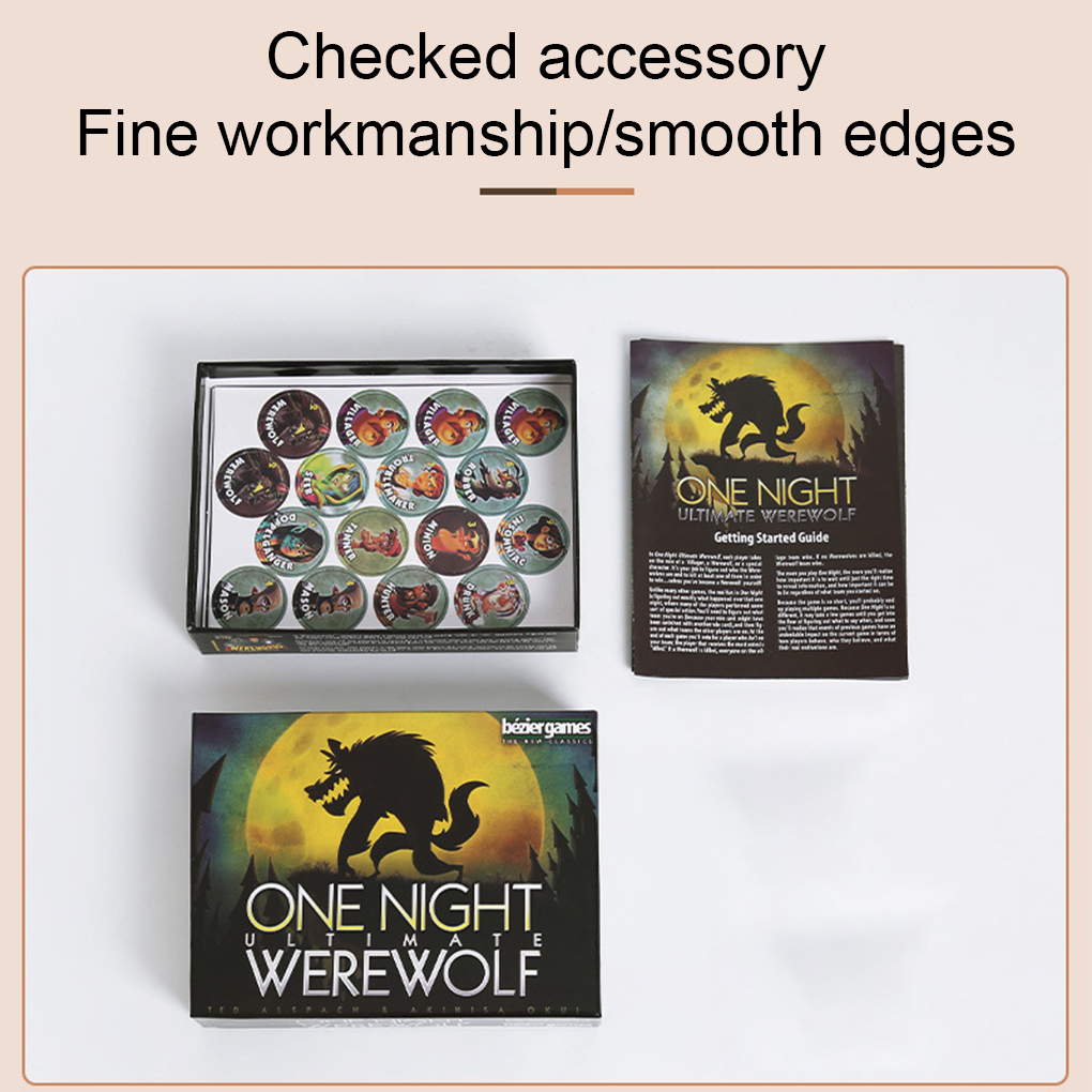 One Night Ultimate Werewolf Ca - Board Game Werewolf ulasan dan harga