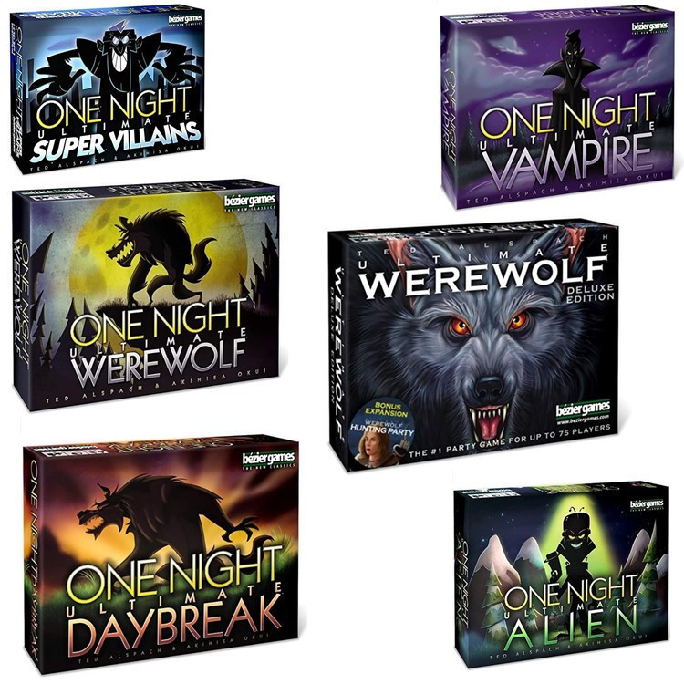 Permainan Pesta Satu Malam Man - Board Game Werewolf ulasan dan harga
