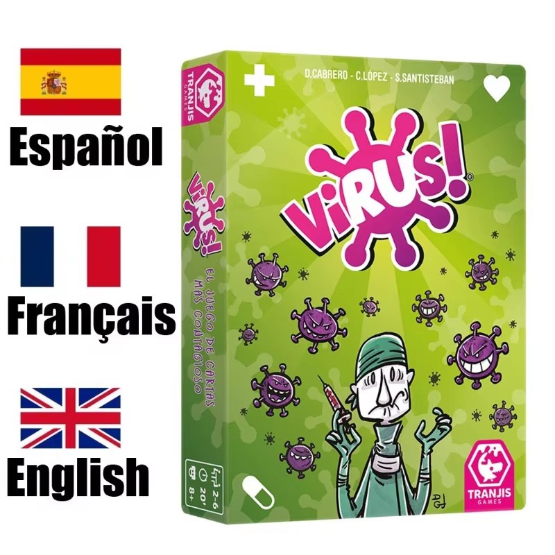 Kartu Permainan Interaktif Vir - Board Game Virus ulasan dan harga
