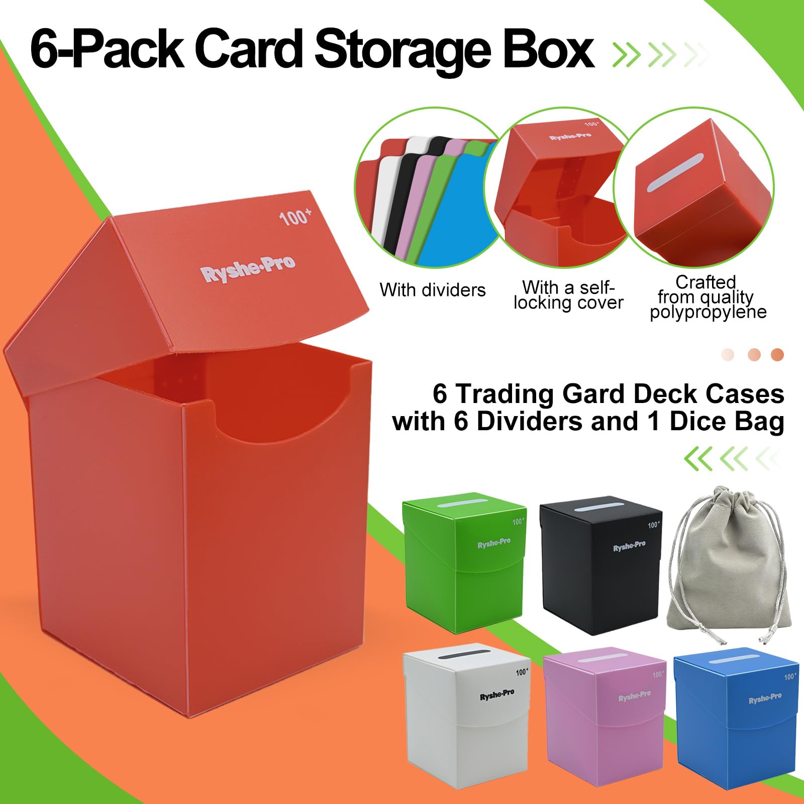 Kotak Dek TCG untuk 100+ Kartu - Board Game Review ulasan dan harga
