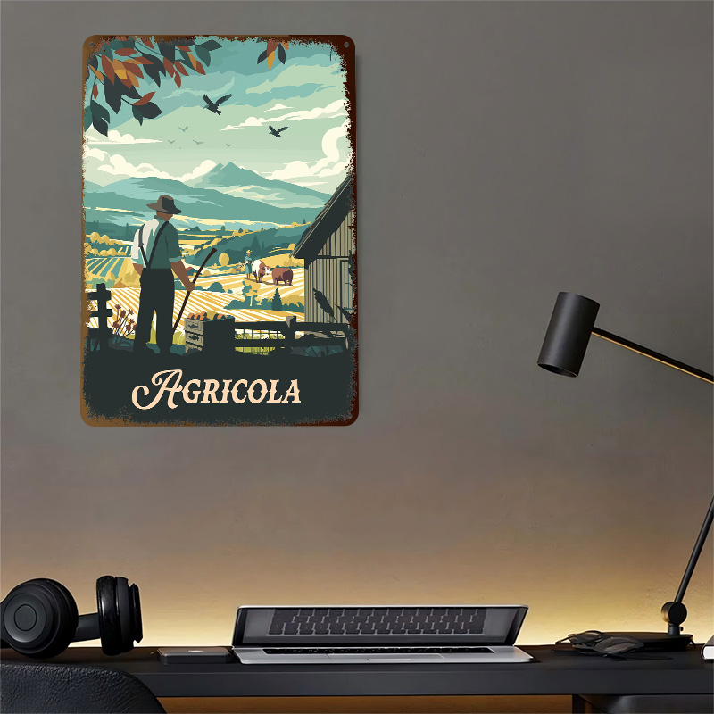 Poster Logam Tekstur 3D Ilustr - Board Game Inspiration ulasan dan harga