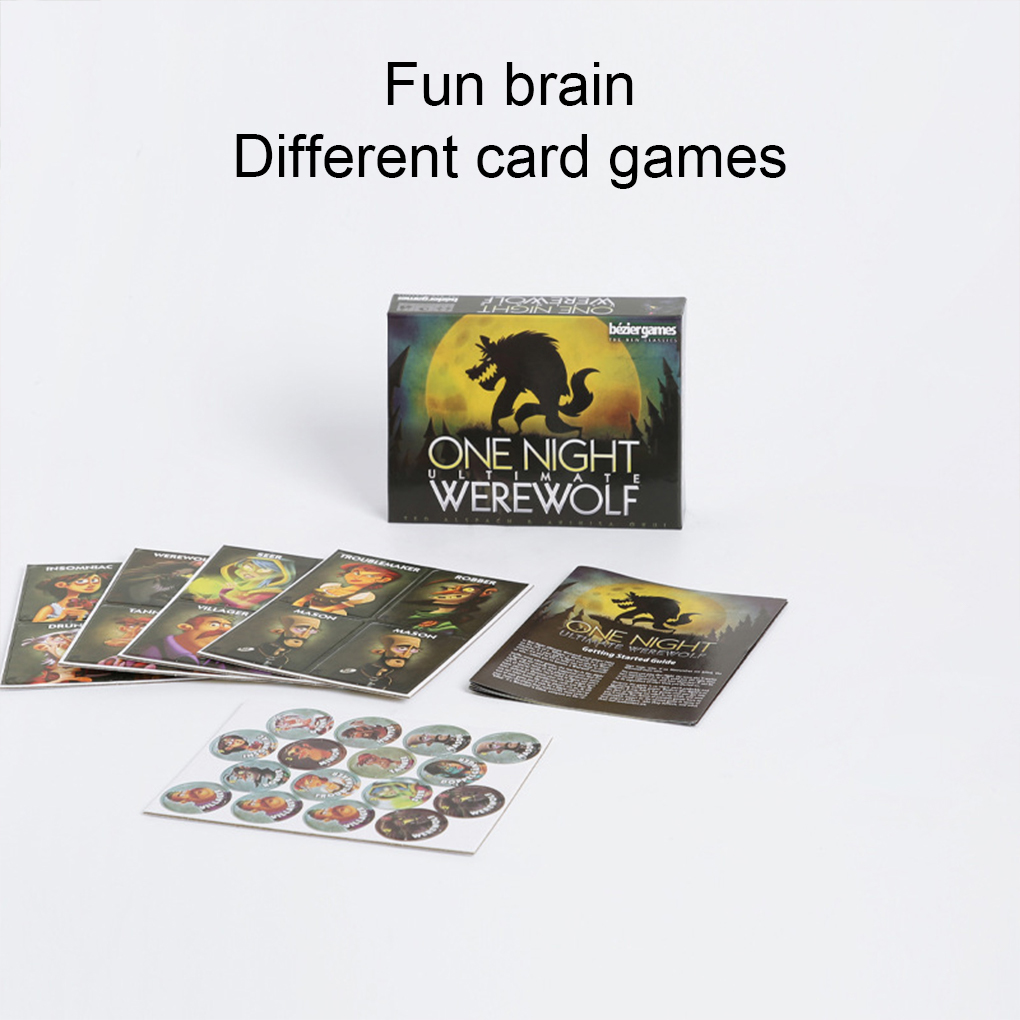 Satu malam kartu koleksi manus - Board Game Werewolf ulasan dan harga