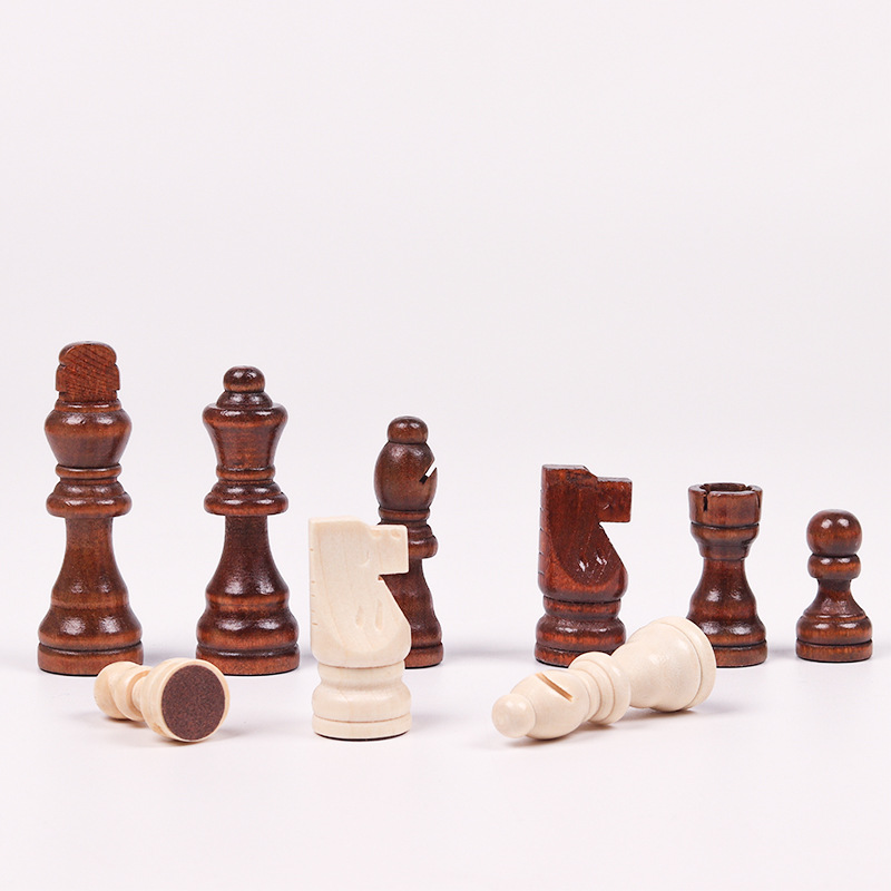Set Catur kayu, 32 buah buah b - Board Game Queen ulasan dan harga