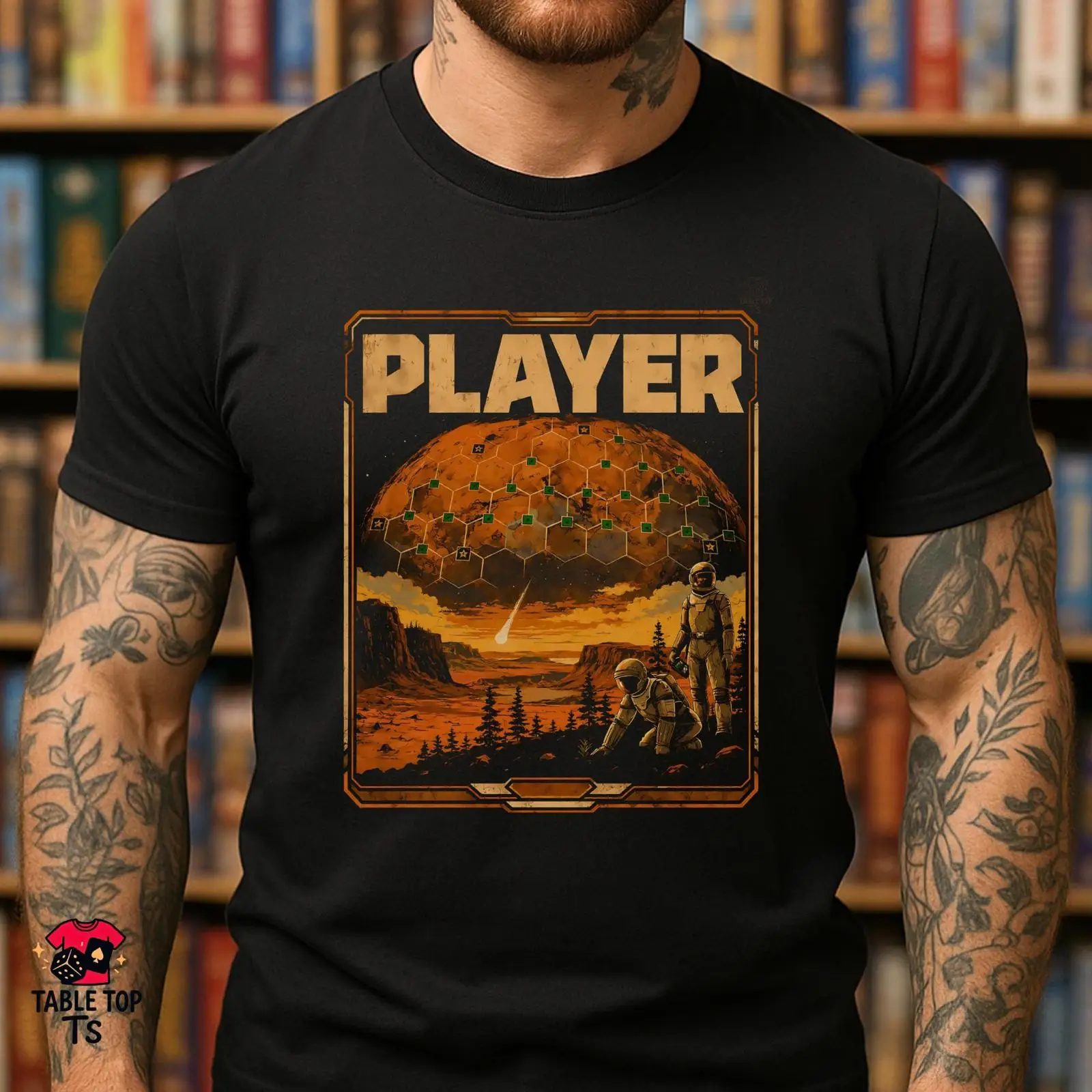 Kaos PLAYER Terinspirasi Terra - Board Game Inspiration ulasan dan harga