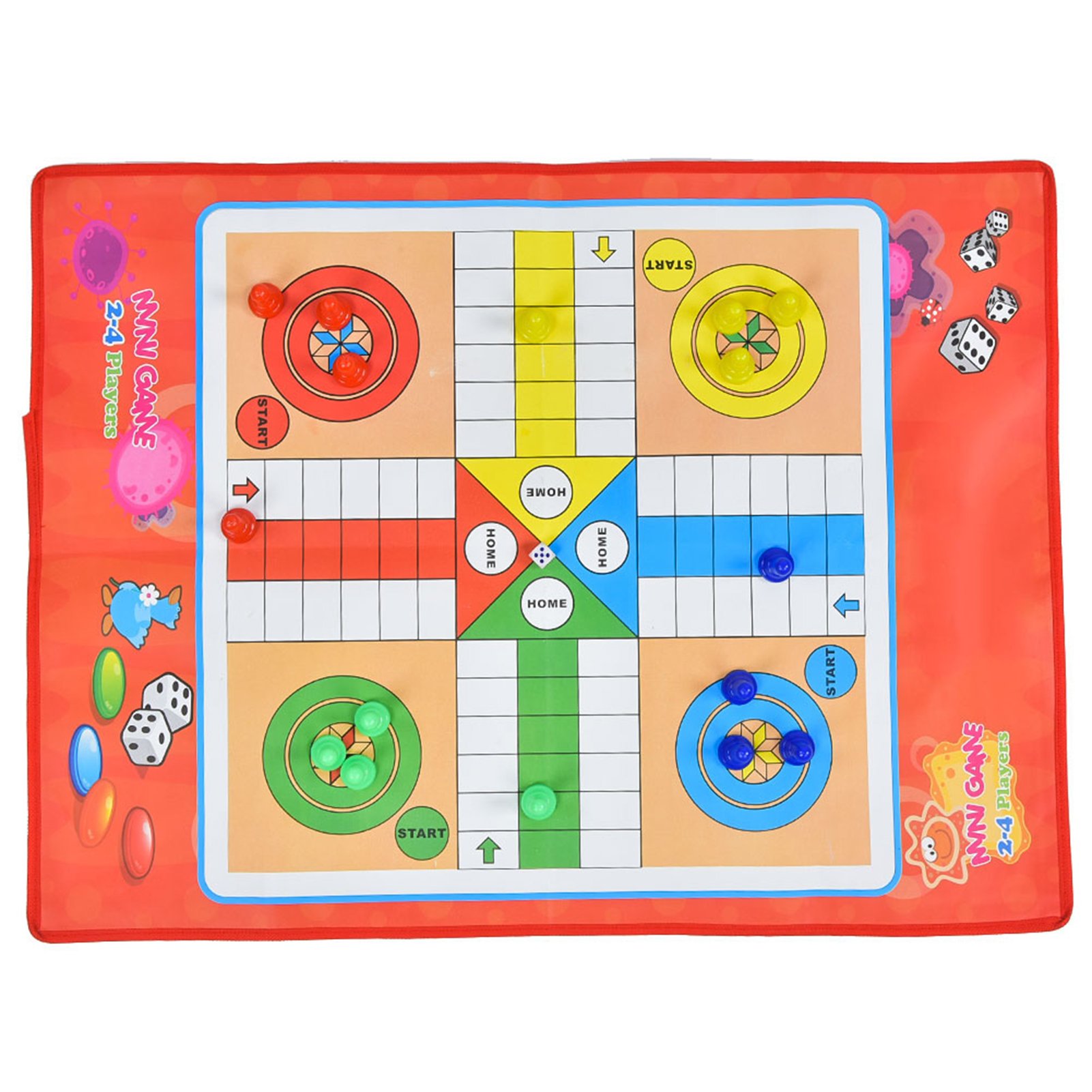 Permainan Ular Tangga Tradisio - Board Game Ludo ulasan dan harga