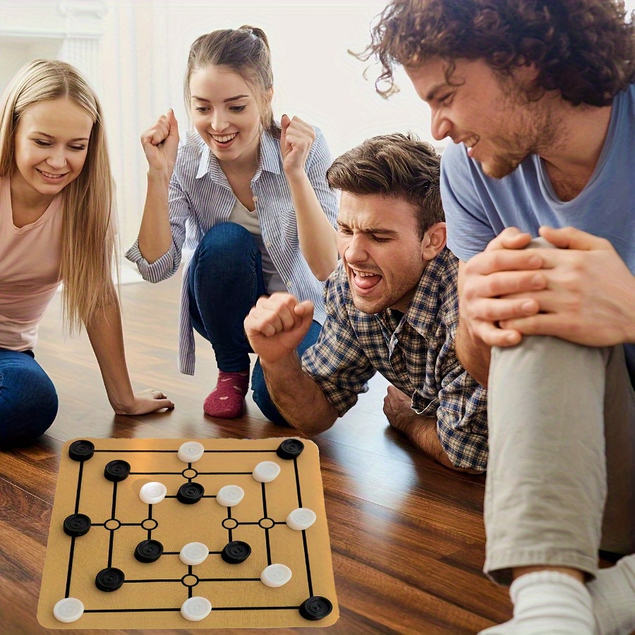 1pc Nine Mens Morris Board Gam - Board Game Ludo ulasan dan harga