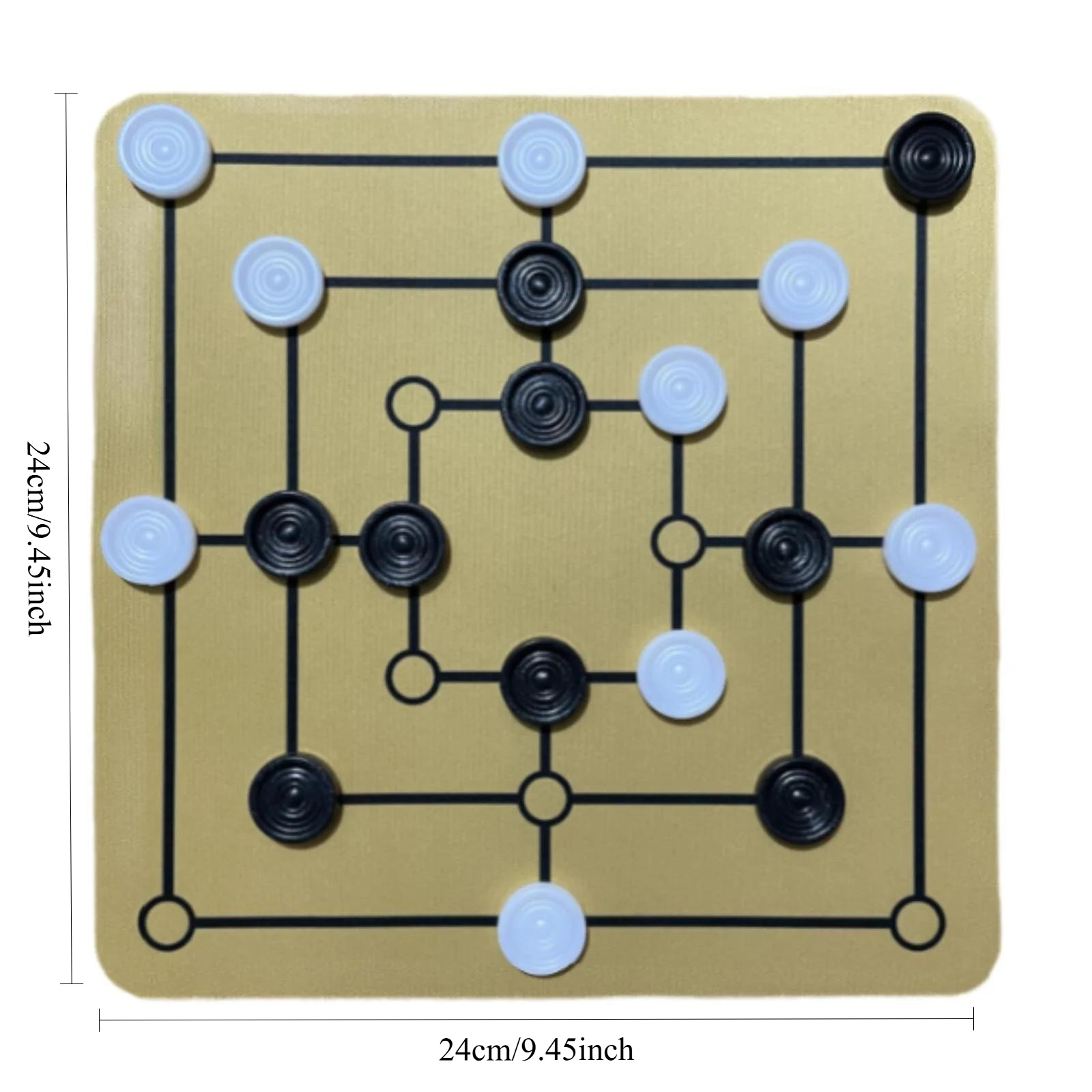 1pc Nine Mens Morris Board Gam - Board Game Ludo ulasan dan harga