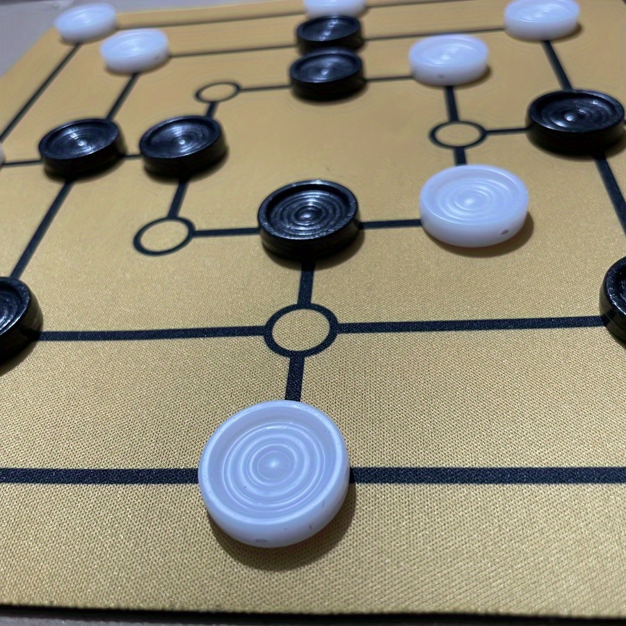 1pc Nine Mens Morris Board Gam - Board Game Ludo ulasan dan harga