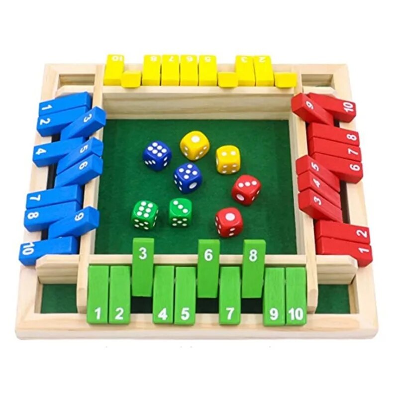Dadu kayu papan permainan ditu - Board Game Review ulasan dan harga